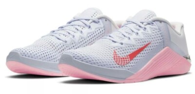 Nike Metcon 6 - Grey/Bright Crimson 